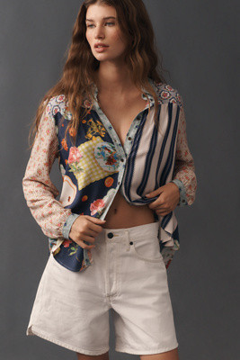 The Paz Buttondown Shirt by Maeve | Anthropologie (US)