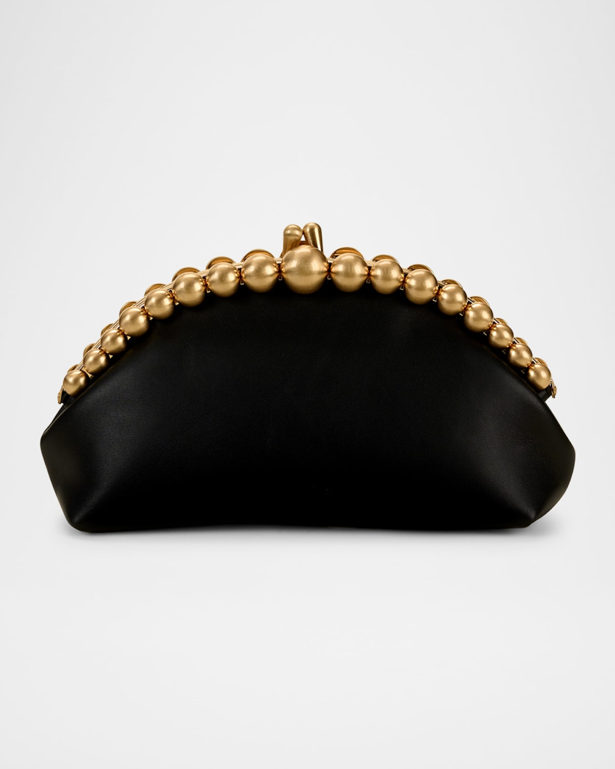 Una Beaded Leather Clutch Bag | Neiman Marcus