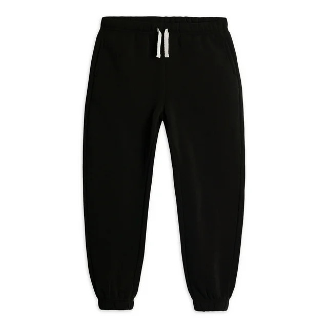 Wonder Nation Girls Fleece Joggers, Sizes 4-18 & Plus | Walmart (US)