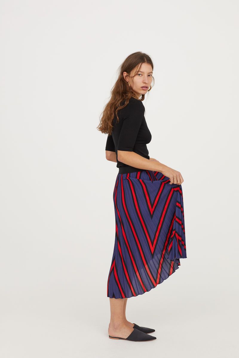 H&M Pleated Skirt $49.99 | H&M (US)