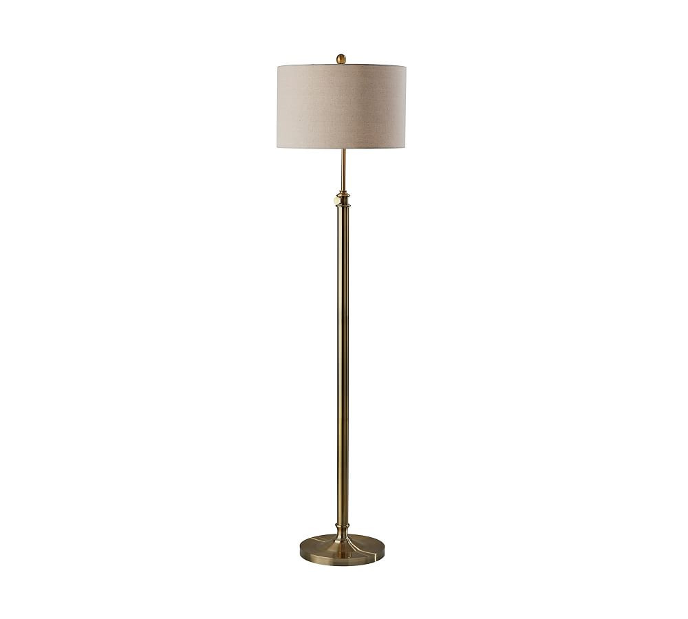 Fig Iron Adjustable Floor Lamp (66") | Pottery Barn (US)