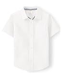 Gymboree Boys and Toddler Short Sleeve Button Up Dress Shirt | Amazon (US)