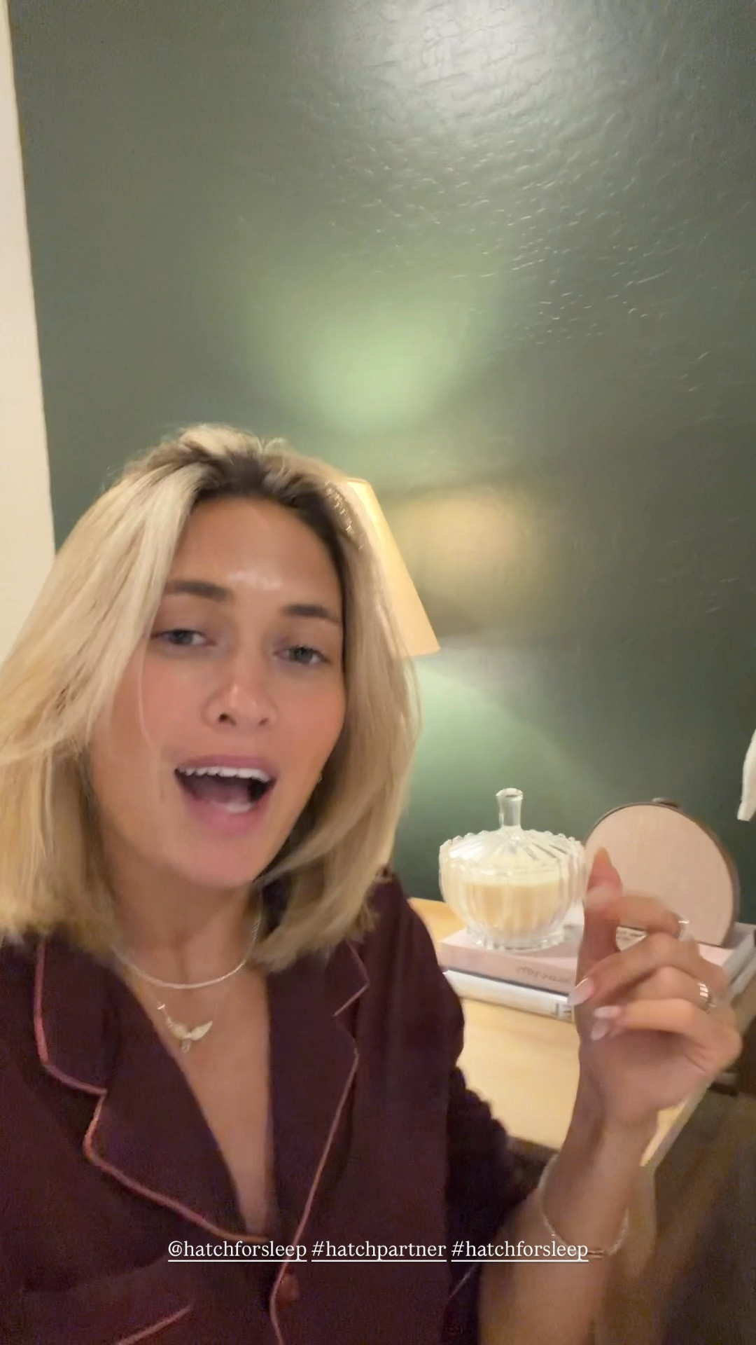 I was influenced 🙈 I’m about to have the best night of sleep! @hatchforsleep #HatchPartner #HatchForSleep
