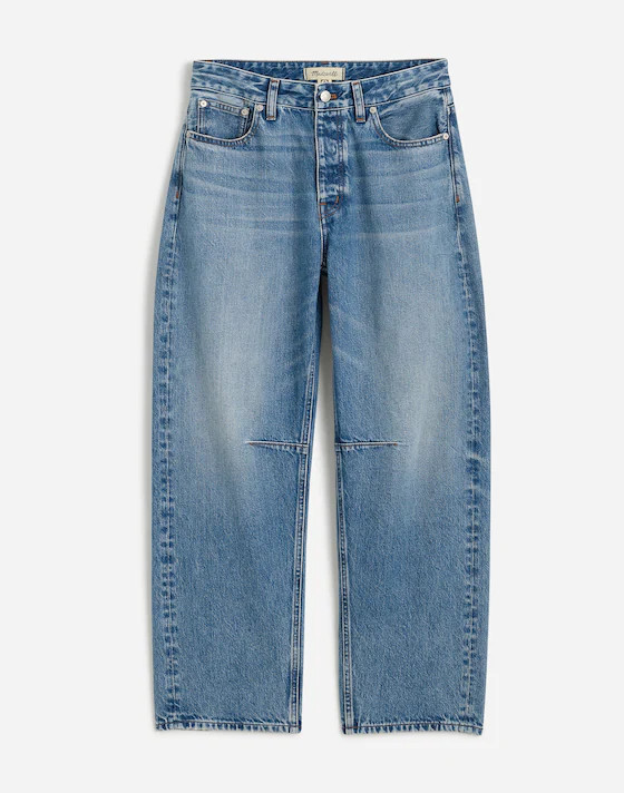 The Curvy Darted Barrel-Leg Jean | Madewell | Madewell