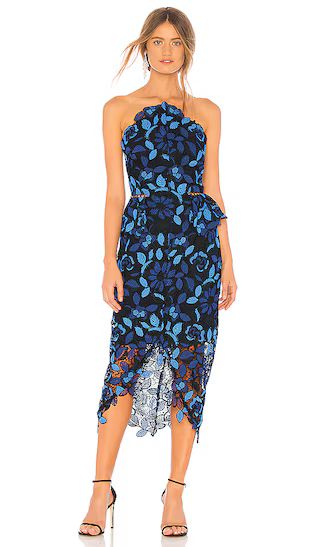Times Dress in Blue Multi | Revolve Clothing (Global)