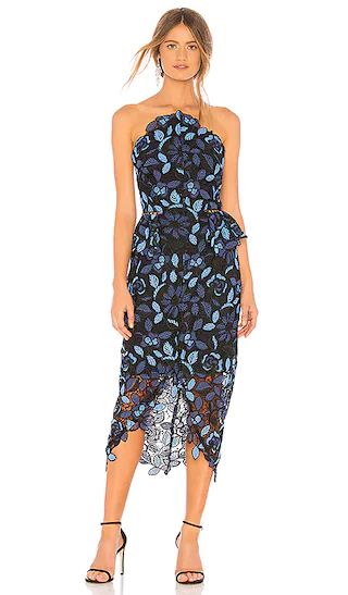 Times Dress in Blue Multi | Revolve Clothing (Global)