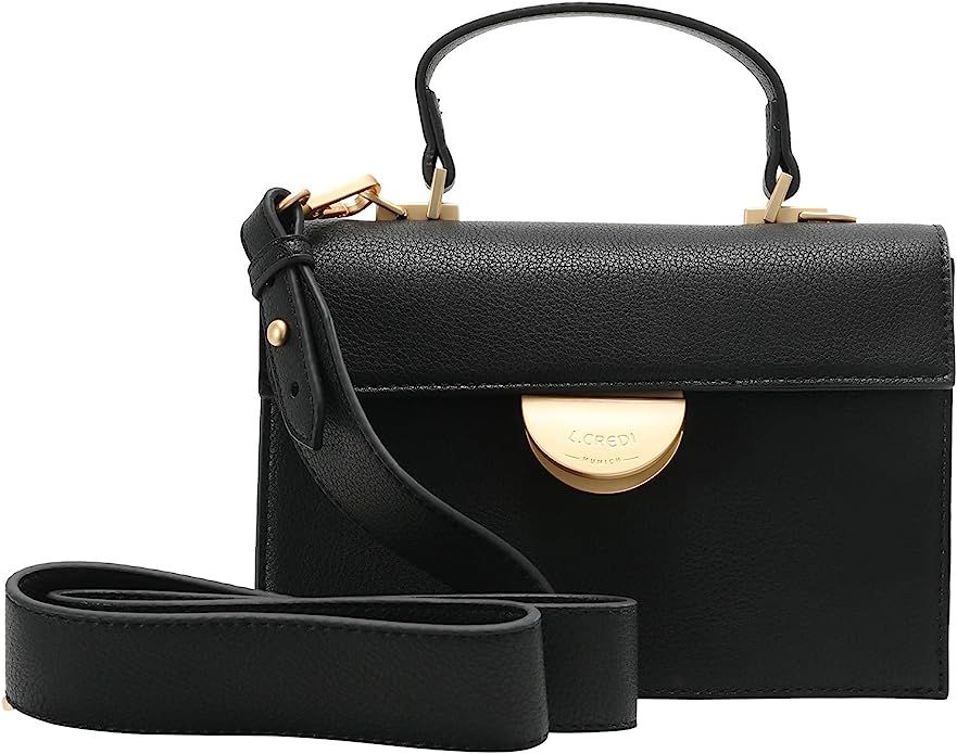 L.Credi Fabrizia Handbag 20.5 cm, black | Amazon (DE)