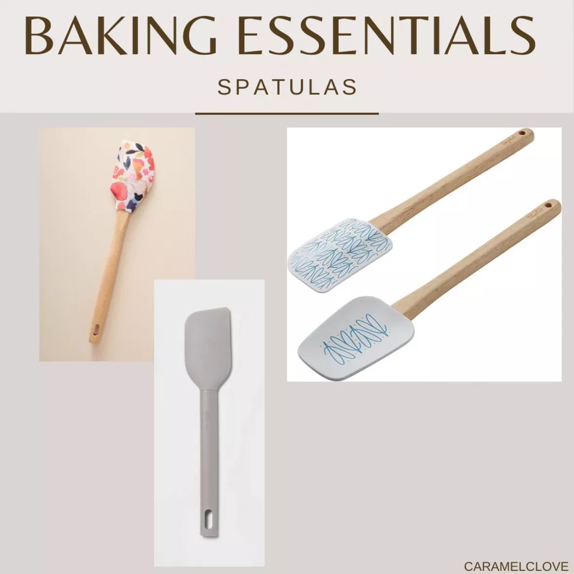 Here's all that you need- Baking essentials!
