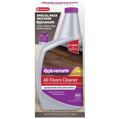 Rejuvenate Citrus All Floors Liquid Cleaner Refill with Adapter - 32 fl oz | Target