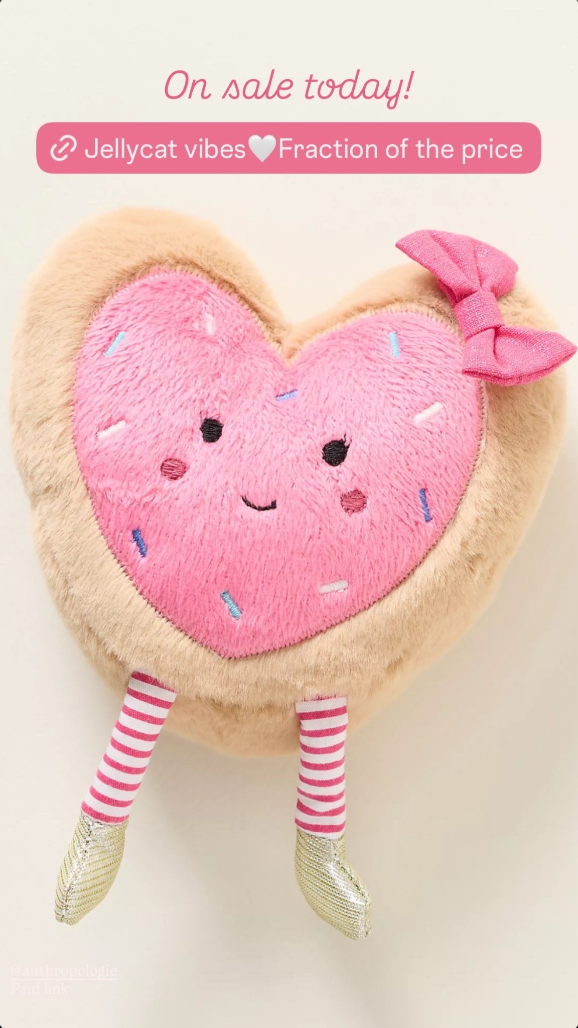 Adorable valentines gift for kids, on sale today! This stuffy looks just like a Jellycat doll, but for a fraction of the price👏

Valentines gift, girls, boys, sale alert, Anthropologie 

#LTKBaby #LTKValentine #LTKKids