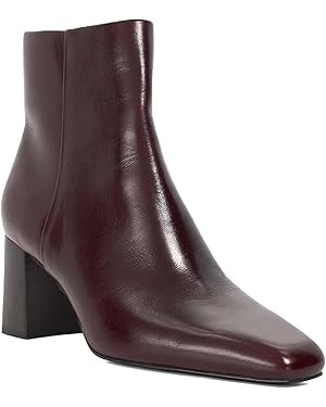 Dune London Ladies PANAMAS Leather Mid Height Block Heel Ankle Boots Block Heel | Amazon (UK)