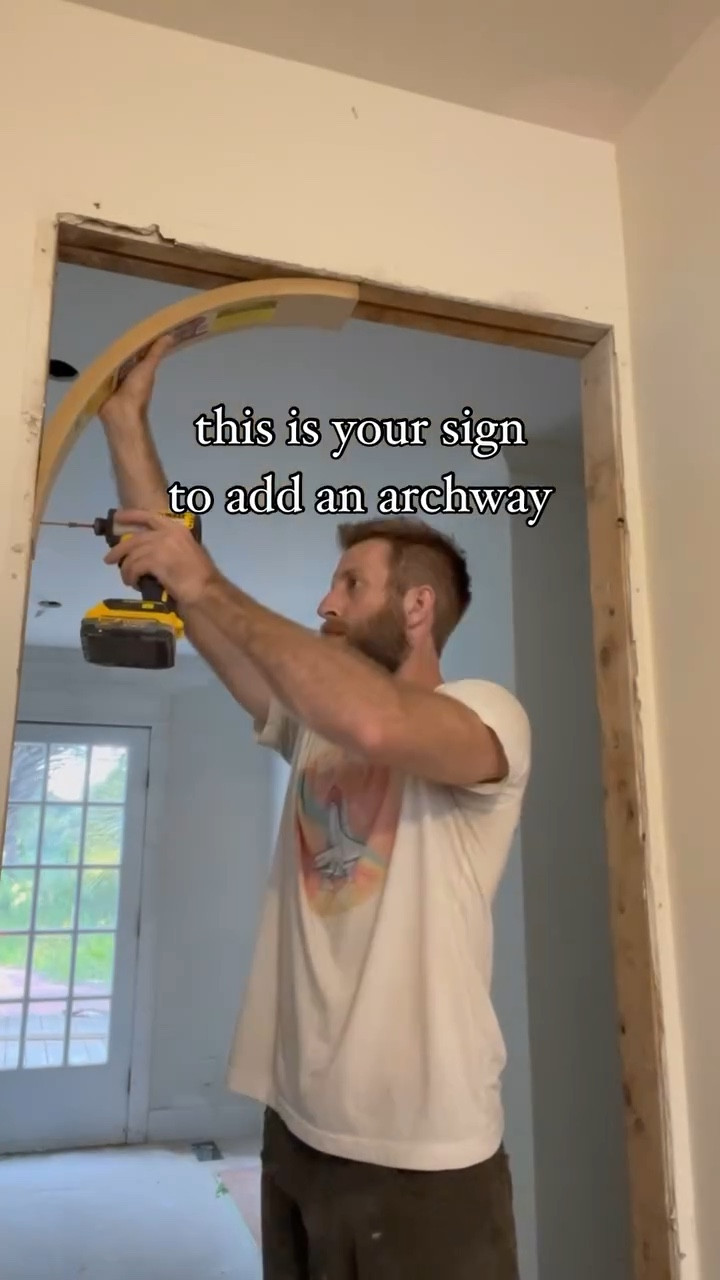 It literally changes the entire vibe when you walk inside 😮‍💨

Would you add arches to your home? 

Archways are definitely trending in interior design right now and we are here for it 🫡

#homedesigntrends #designtrends #houseflipping #renovation #homerenovation #fixerupper #homeimprovement #construction #realestateinvestor

#LTKHome