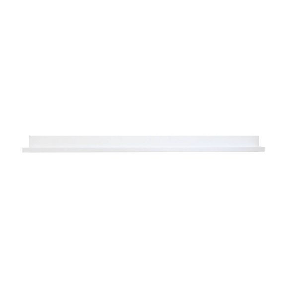 72" x 4.5" Picture Ledge Shelf White - InPlace | Target
