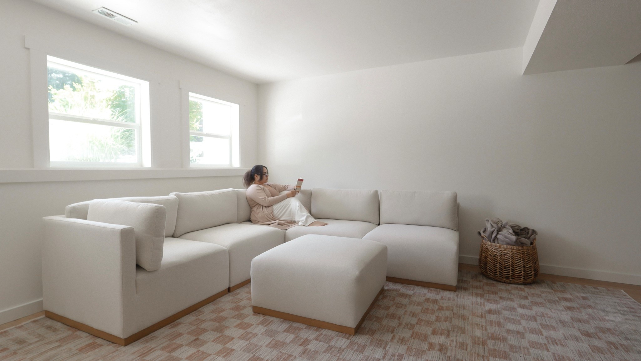 home theater cozy living room set up  🤎

#LTKHome