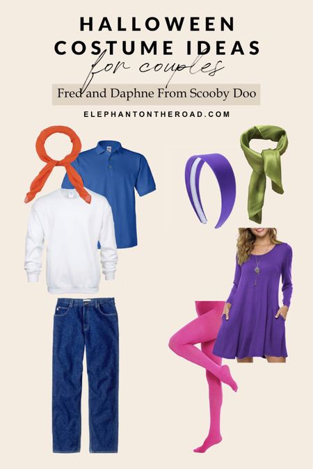 Halloween Costume Ideas for Couples. Fred and Daphne from Scooby Doo

#LTKunder100 #LTKSeasonal