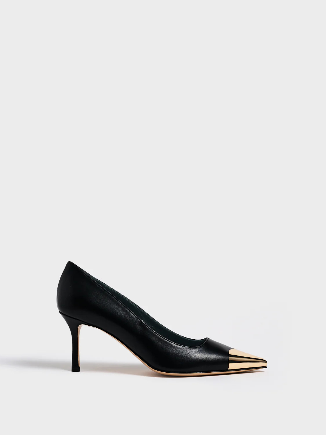 Ava Pump | Black Nappa Leather Pump | Marion Parke | Marion Parke