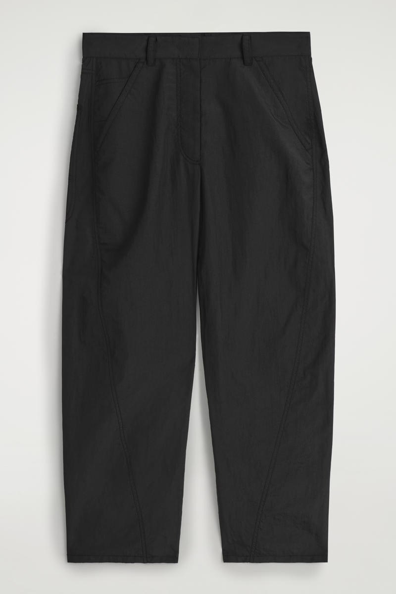 Nylon Barrel-Leg Pants | COS (US)