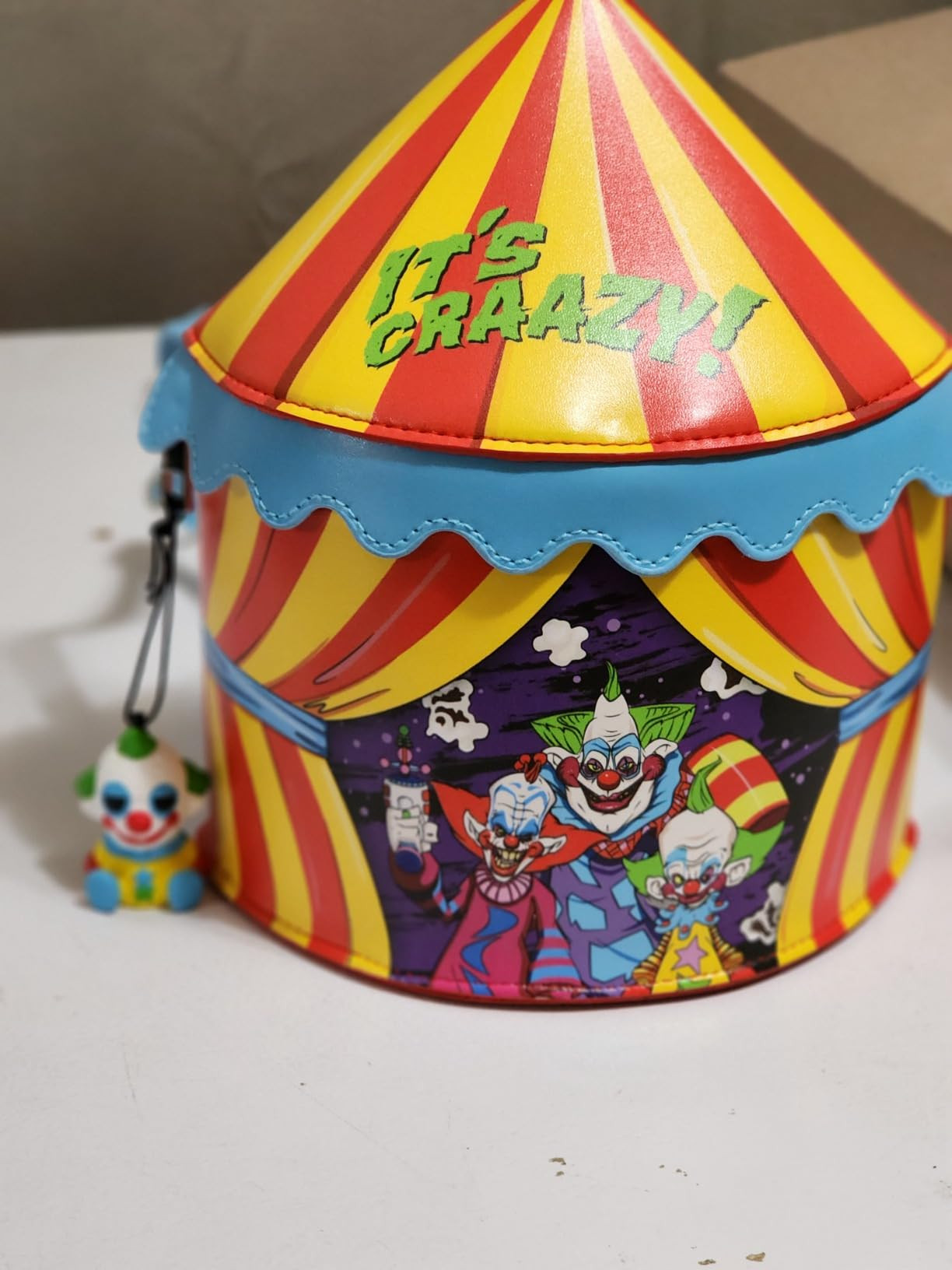 Spirit Halloween Killer Klowns from Outer Space Crossbody Bag | Officially Licensed | It's Craaaz... | Amazon (US)