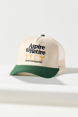 Motel Margarita Aspire to Retire Trucker Hat | Anthropologie (US)