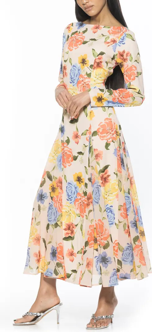 Alexia Admor Elodie Floral Long Sleeve Maxi Dress | Nordstromrack | Nordstrom Rack