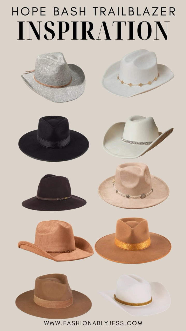 Loving these hope bash trailblazer inspirations for a country concert outfit finish  🎩

#LTKStyleTip #LTKFindsUnder100 #LTKOver40