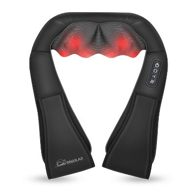 SNAILAX Shiatsu Neck Massager with Heat, Neck and Shoulder Massager with 3D Roller | Target