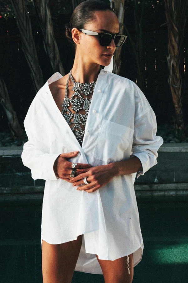 DLEX Shirt in Poplin | DYLANLEX