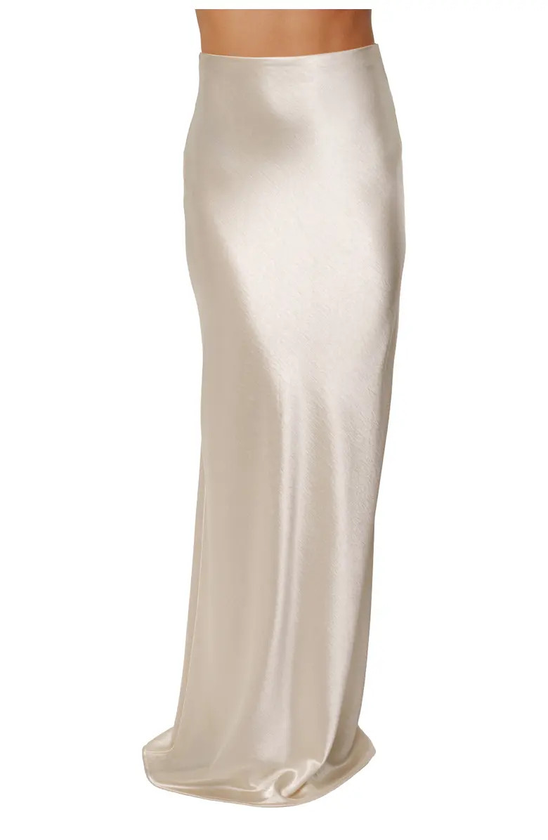 JLUXLABEL Tradition Satin Maxi Skirt | Nordstrom | Nordstrom