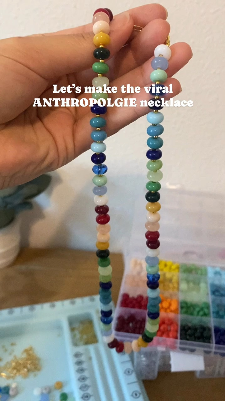 DIY the viral Anthropologie beaded necklace. This style of necklace is EVERYWHERE right now. 
Love that I can customize the colors💕super easy and fun 



Amazon deals, Amazon finds, jewelry 

#LTKFindsUnder50 #LTKBacktoSchool #LTKStyleTip