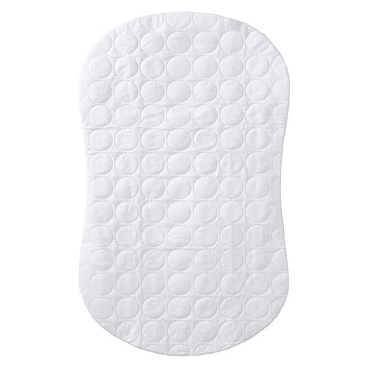 HALO Bassinest Swivel Sleeper Mattress Pad Waterproof Polyester, White | Amazon (US)