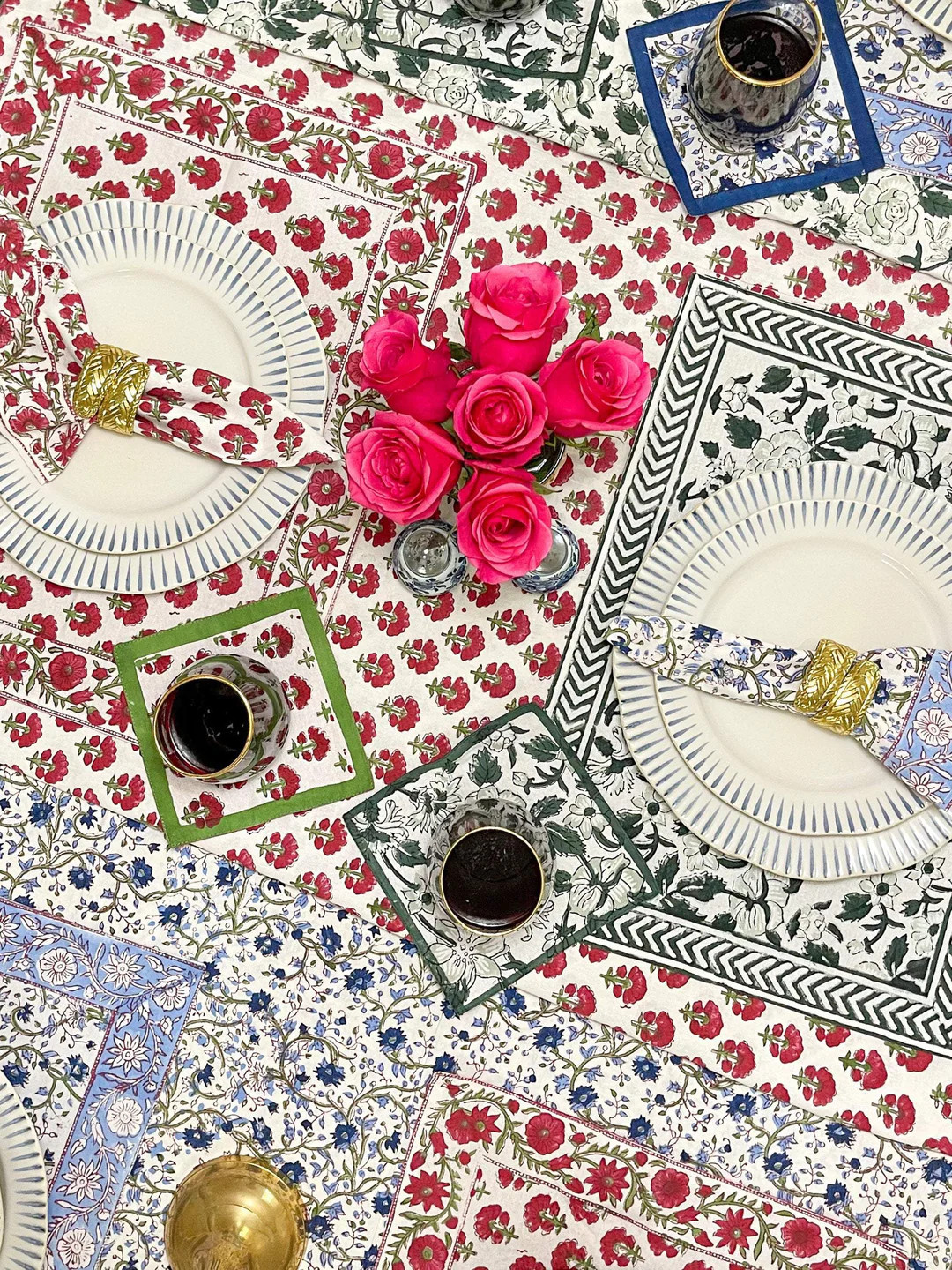 The Beau & Ro Tabletop Collection | Rouge - Placemats | Beau & Ro