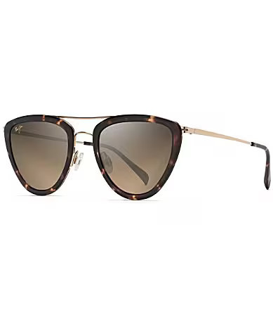 Maui Jim Unisex Hunakai PolarizedPlus2Â® 53 mm Triangle Sunglasses - Tortoise | Dillard's