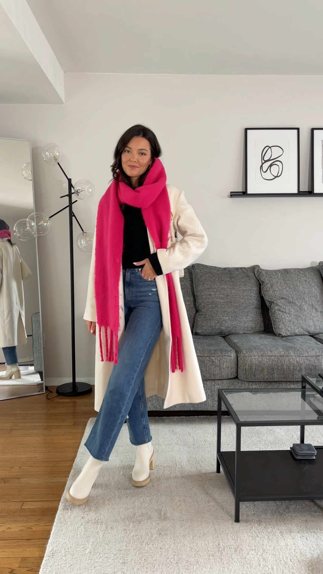 Wearing size small in everything! Jeans TTS 24. Code CASSIE15 for Grey Bandit sweater! 

#LTKunder100 #LTKFind #LTKSeasonal