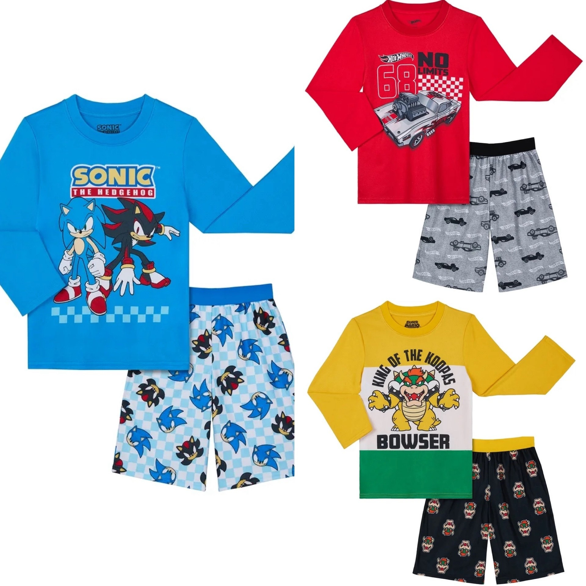 $6 boys character pj sets!!! Not every option and size but most! #ad