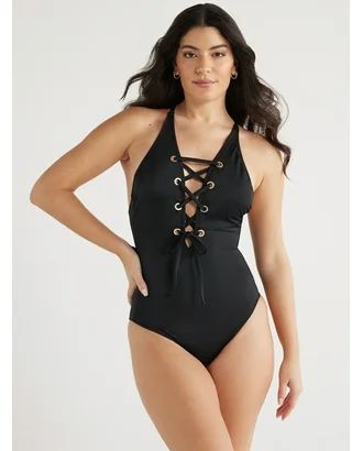 Sofia by Sofia Vergara Women's and Plus Veronica One Piece Swimsuit with Shaping Curvetex®, Size... | Walmart (US)