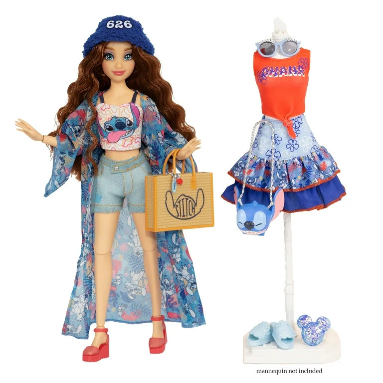 Disney Ily 4EVER I Love Stitch Fashion Forward Doll with Two Gorgeous Fashion Outfits - Walmart.c... | Walmart (US)