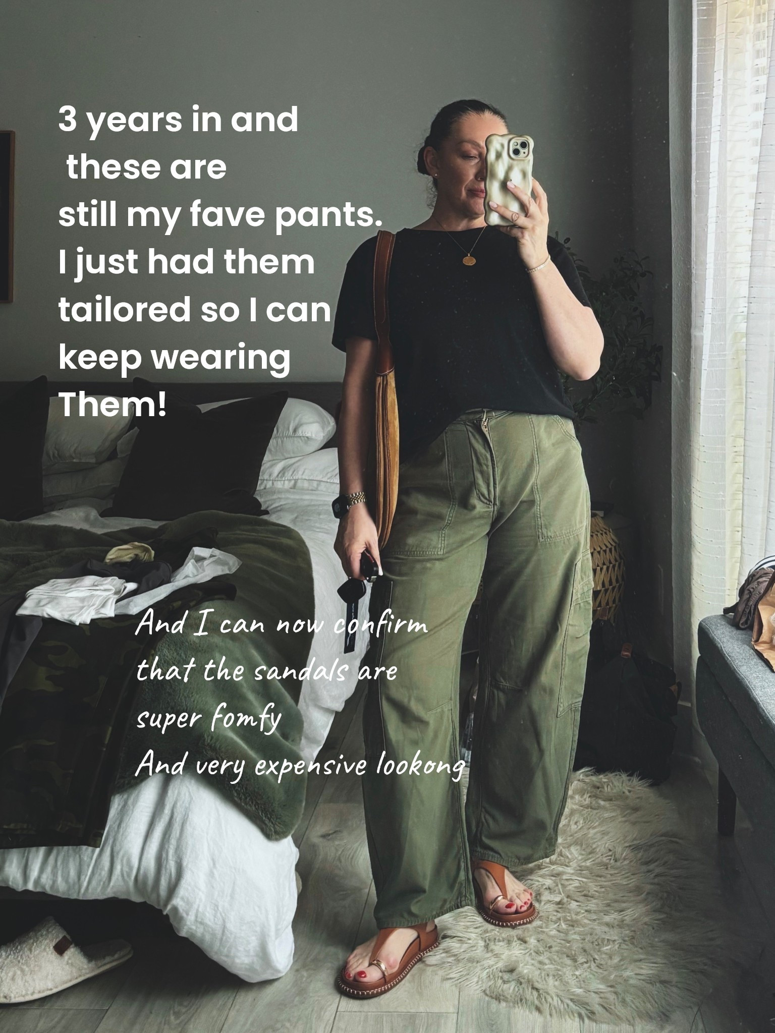 When you get the basics right. Getting dressed is so much easier. 
These @citizensofhumanity cargo pants are hands down one of the best purchases I have ever made. They are soft, comfortable and look great! 
And the sandals, a newer purchase but chic and comfortable. It can happen!! 

Amazon fashion. Citizens of humanity. Barrel leg pants. Basics. Summer sandals. 

#LTKOver40 #LTKMidsize #LTKootd