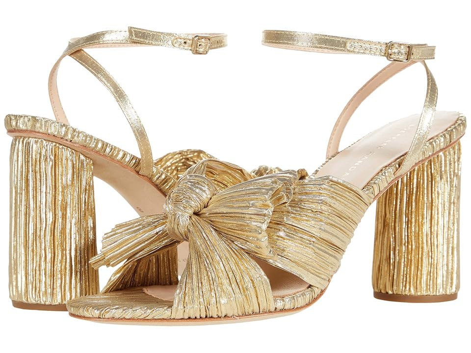 Loeffler Randall Camellia (Gold) Women's Shoes | Zappos