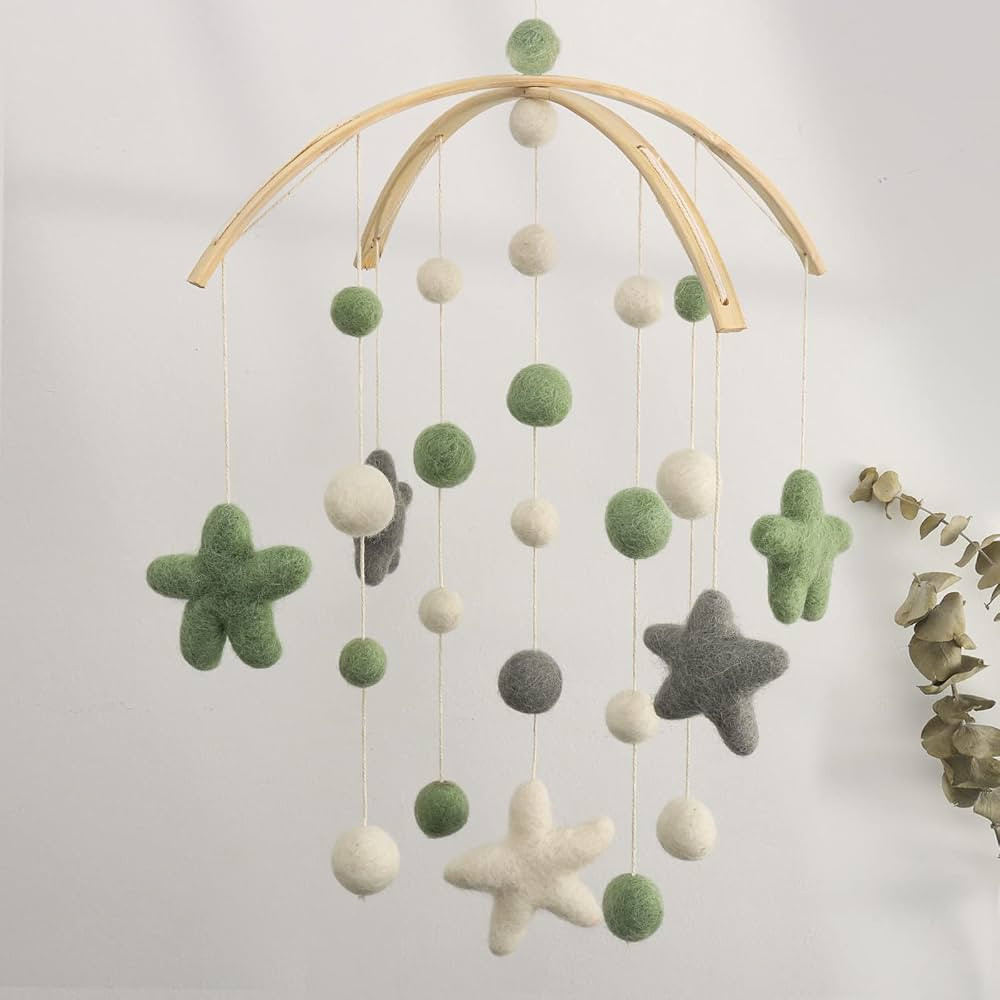 Baby Mobile for Crib - Crib Mobile for Girls, Boys - Mobile for Bassinet, Pack N Play - Boho Crib... | Amazon (US)