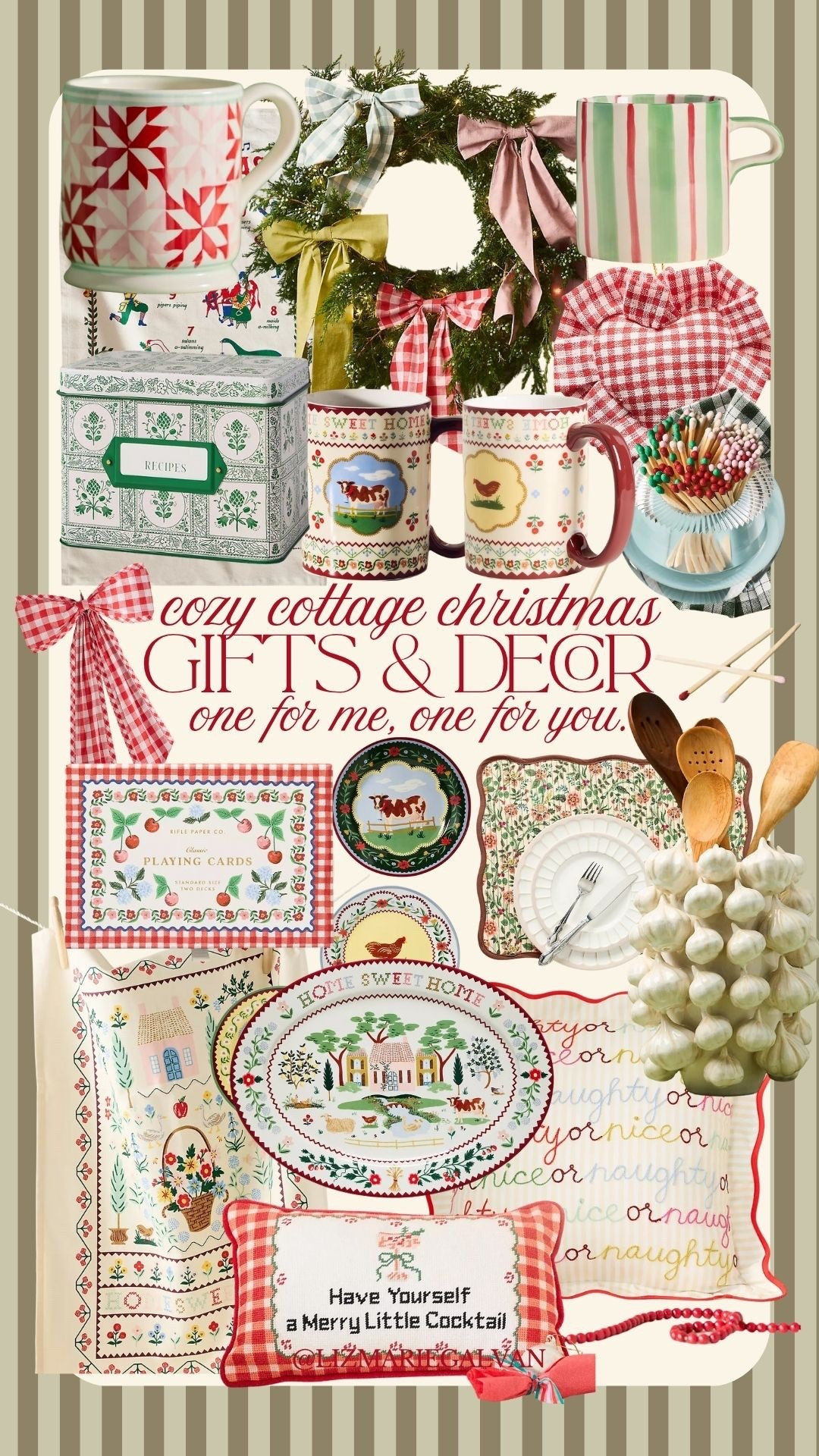 Cozy cottage Christmas finds. Use my code, LizMarie30 for 30% off Anthro today!! 

#LTKHoliday #LTKSeasonal #LTKGiftGuide