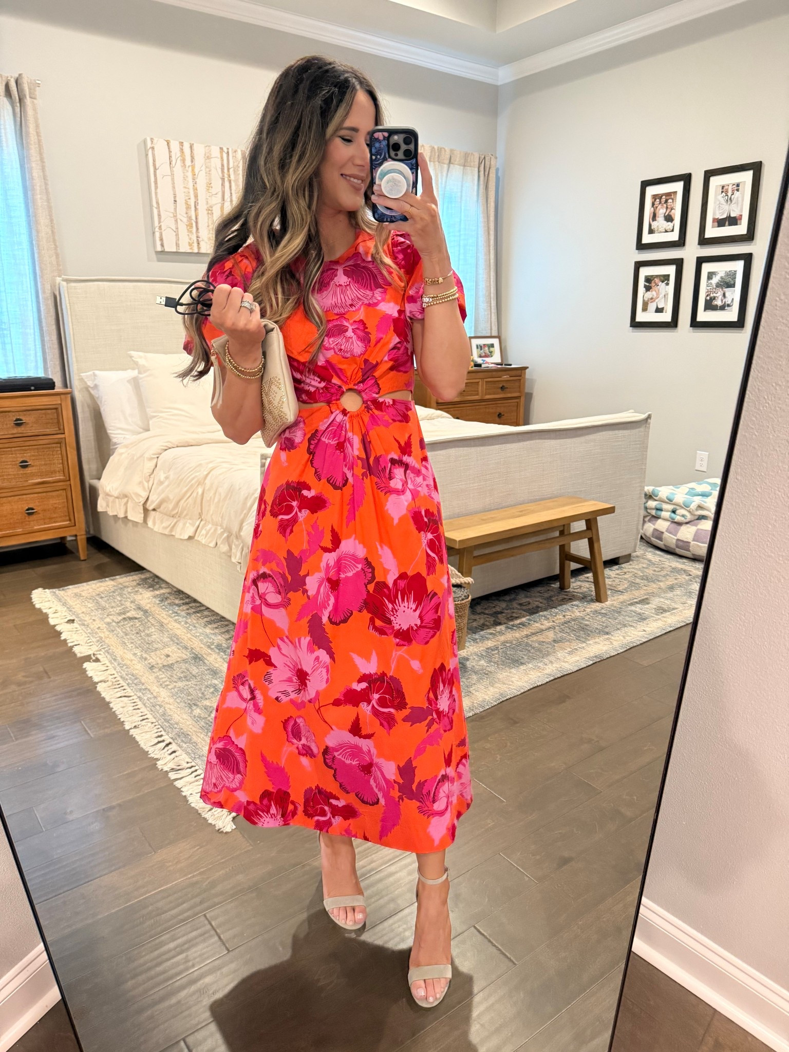 Floral dress is from Walmart and sold out. Linking similar dresses 

#floral #dress #mididress #dress #shop #heels 

#LTKMidsize #LTKShoeCrush #LTKStyleTip