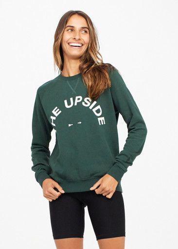 BONDI CREW - BRITISH RACING GREEN [USW921097] | THE UPSIDE