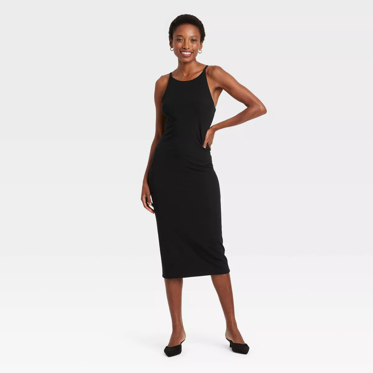 Women's Knit Midi Bodycon Dress - A New Day™ | Target