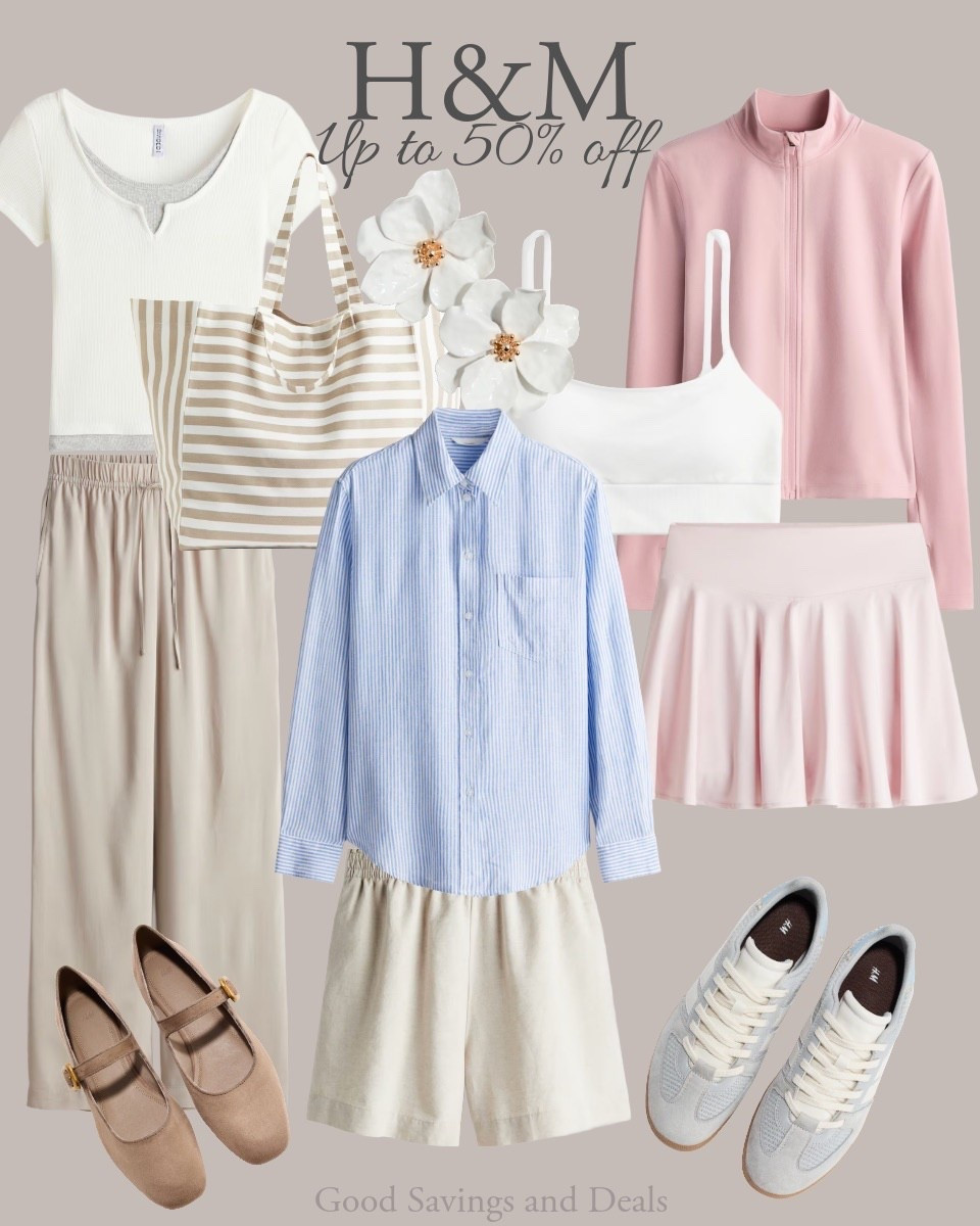 H&M spring sale. Up to 50% off women’s fashion. Outfit ideas for her. Errands outfit. 

#LTKgrwm #LTKootd #LTKTravel