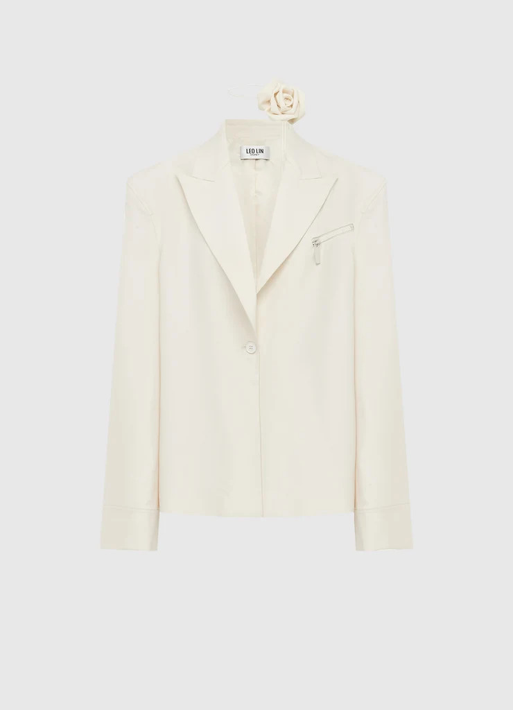 Jovanna Blazer - Vanilla | LEO LIN