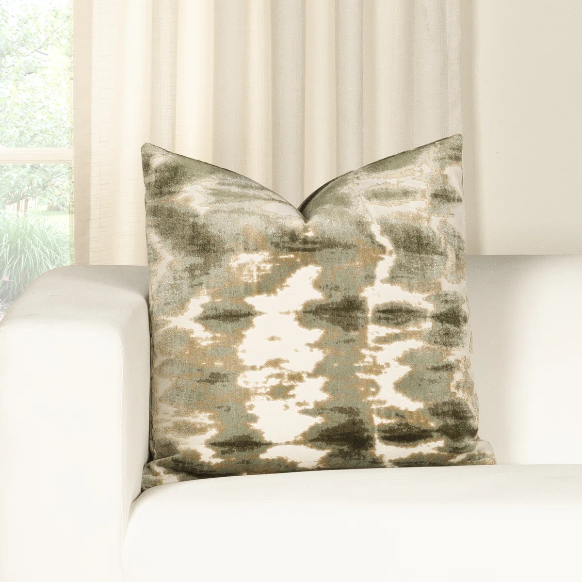 Siscovers Nirvana Cut Velvet Throw Pillow | Wayfair North America