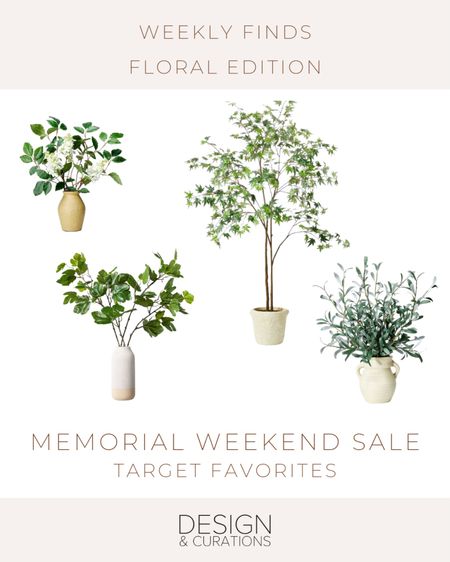 Memorial day sale! Target sale finds.
Home decor, faux plants, faux trees, organic modern

#LTKsalealert #LTKFind #LTKhome