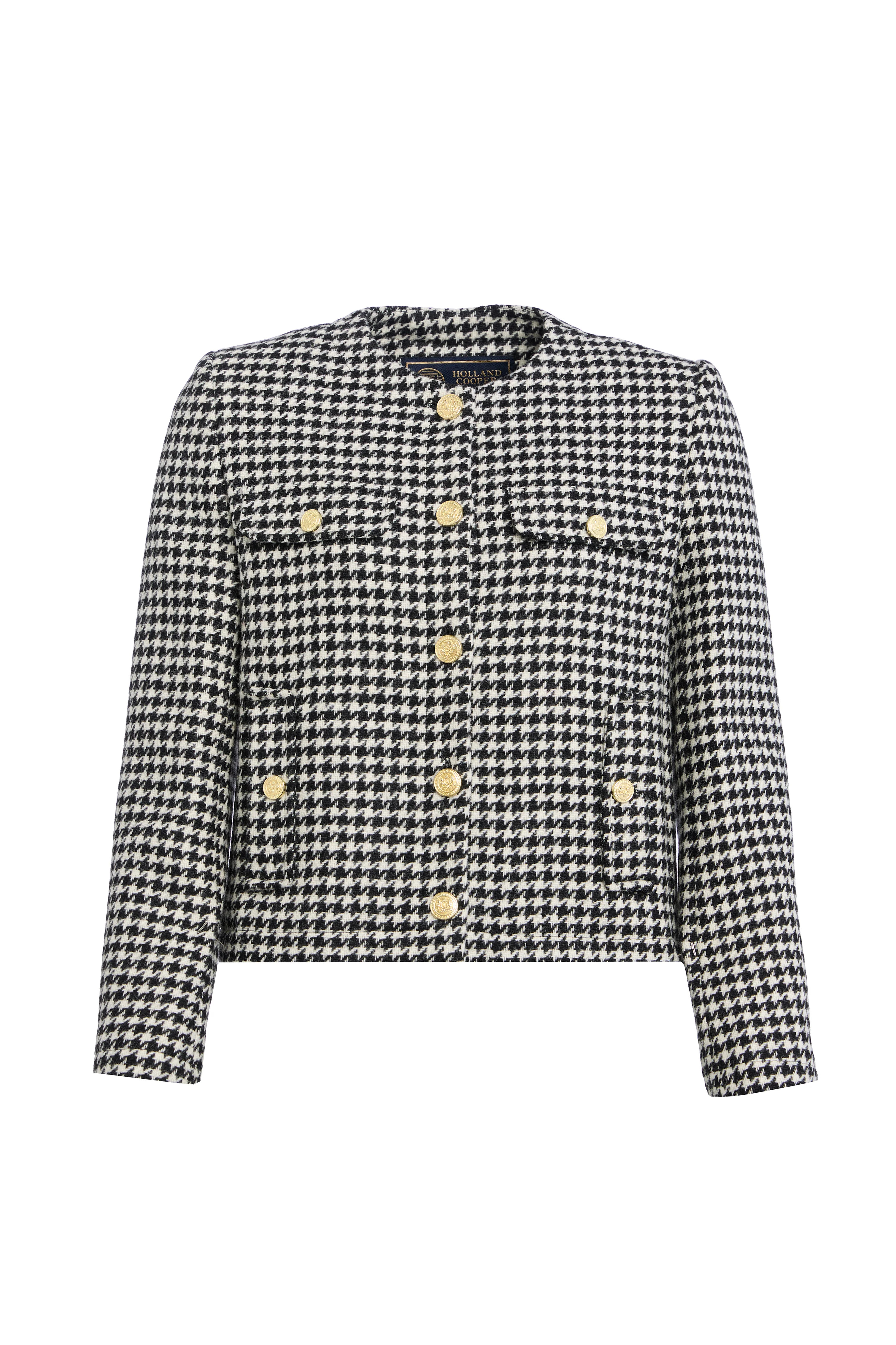 Chelsea Jacket (Houndstooth) | Holland Cooper