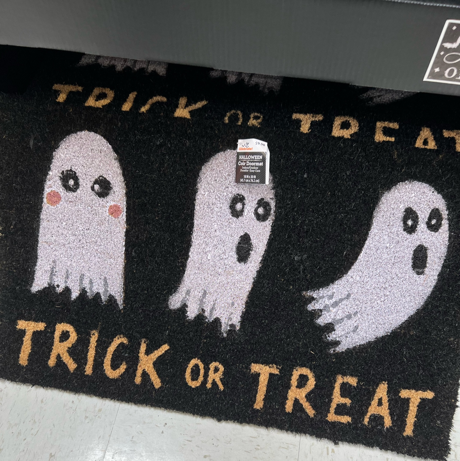 Halloween ghosts trick or treat doormat from Walmart!
#homedecor

#LTKfindsunder50 #LTKHoliday #LTKHalloween