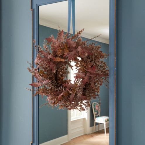 Bordeaux Faux Eucalyptus Wreath | Ballard Designs, Inc.